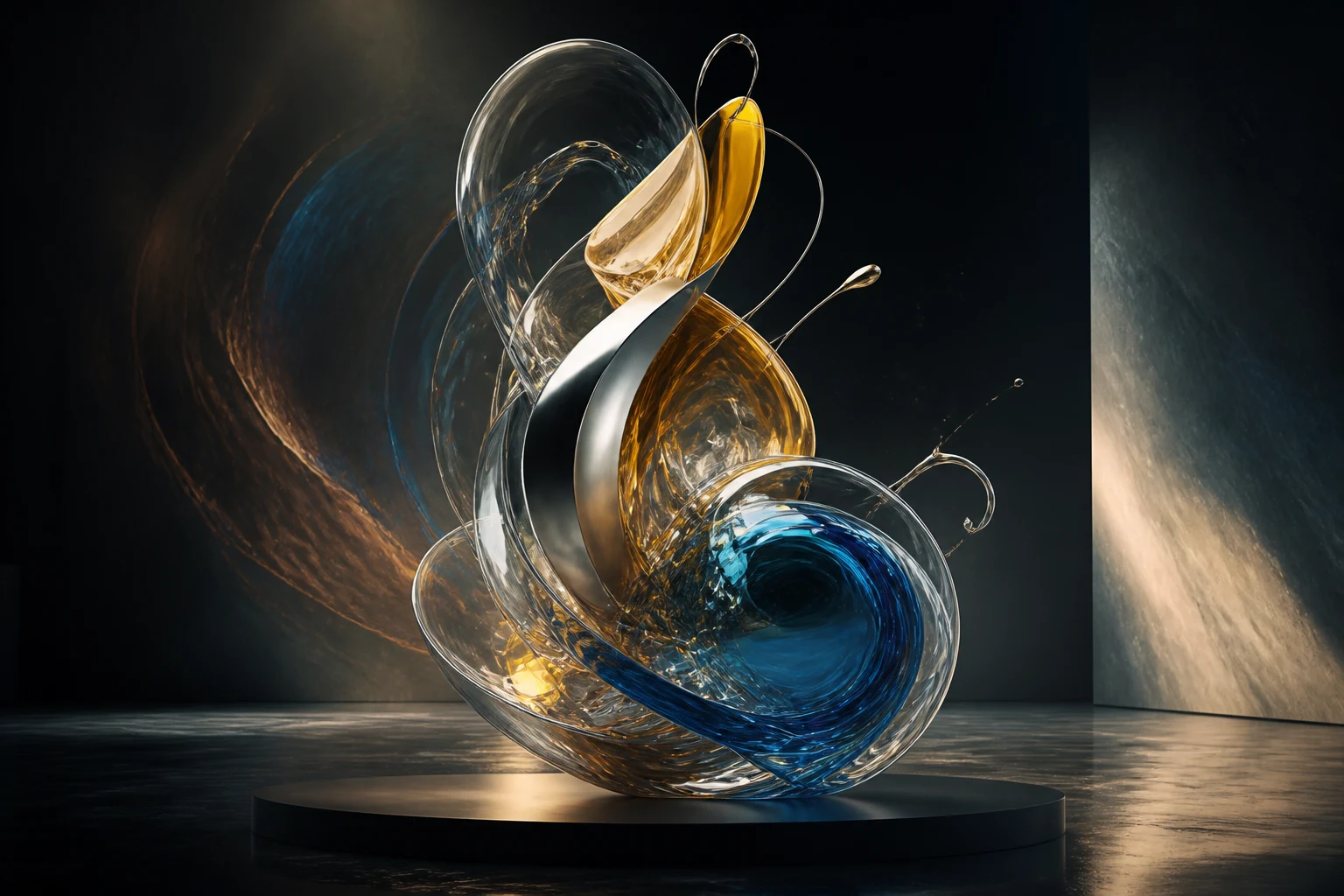 Concept visual for the FLUX 3 model overview.