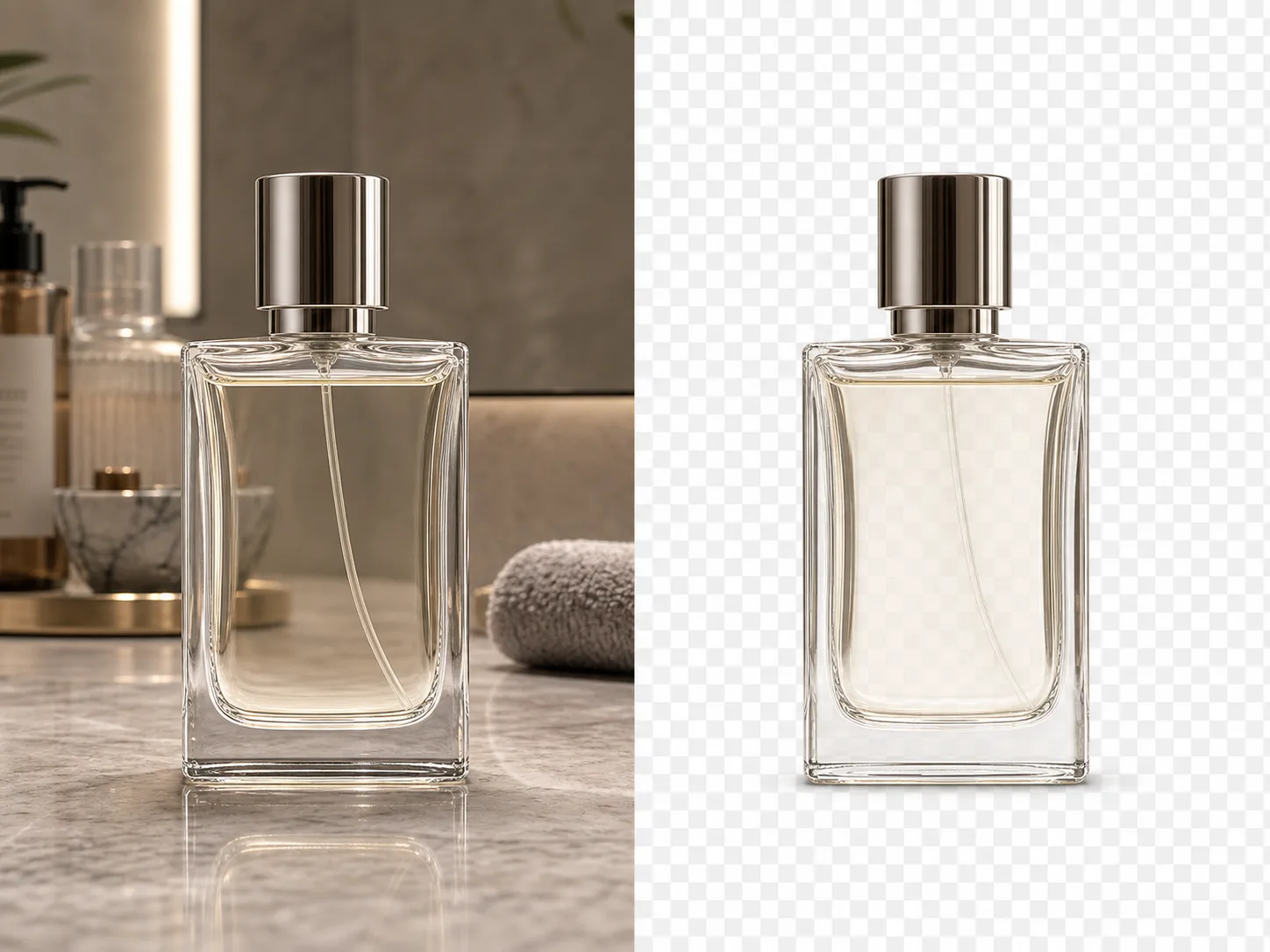 Glass product cutout