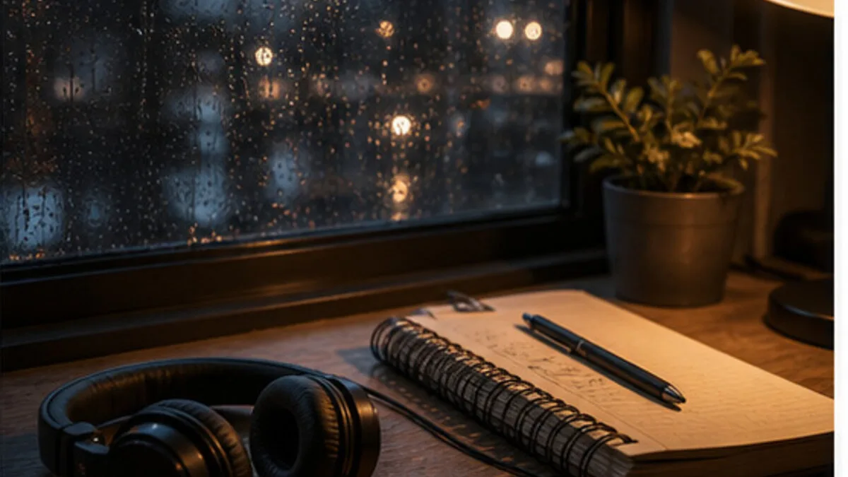 A warm instrumental track for work, study, and background listening.