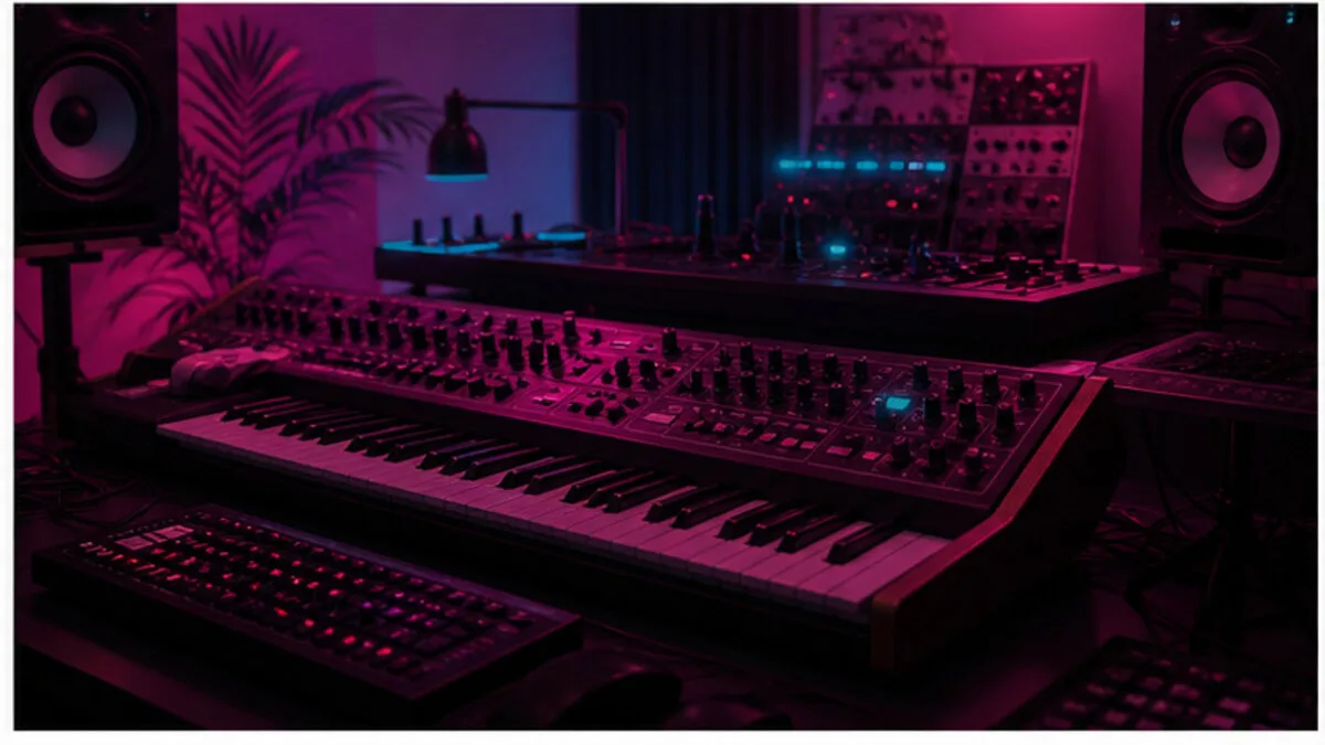 A looping animated scene for music releases and social snippets.
